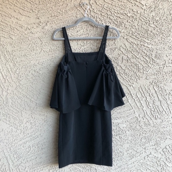 CINQ A SEPT Monroe Cold Shoulder Dress - Picture 7 of 8
